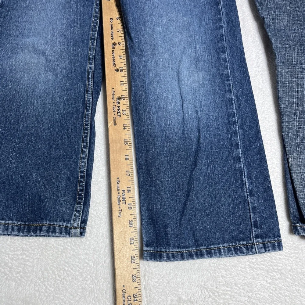 Levi's 569 Jeans 3 Pairs‎ Boy's 8 Reg Loose Straight 24 X 22 Cowboy Rodeo EUC
